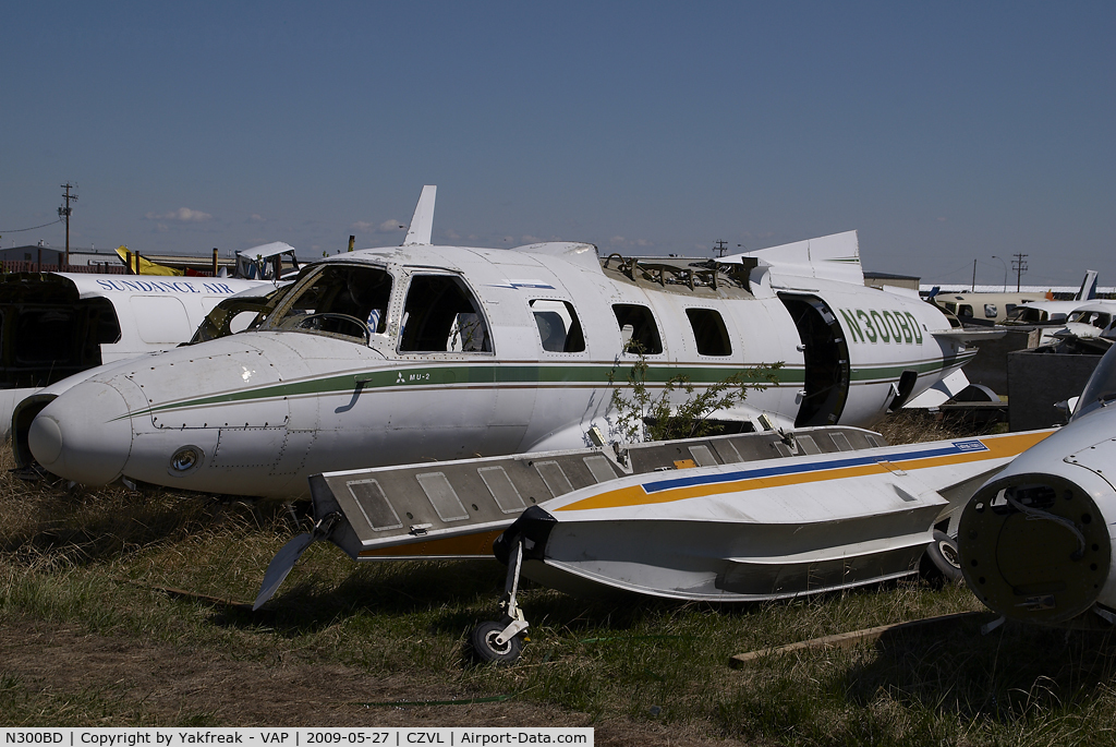 N300BD, Mitsubishi MU-2B-30 C/N 547, Mitsubishi MU2