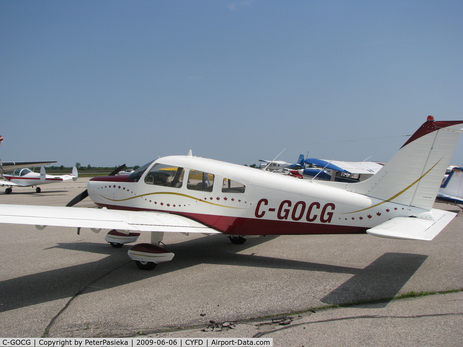 C-GOCG, 1974 Piper PA-28-151 C/N 28-7415463, @ Brantford Airport