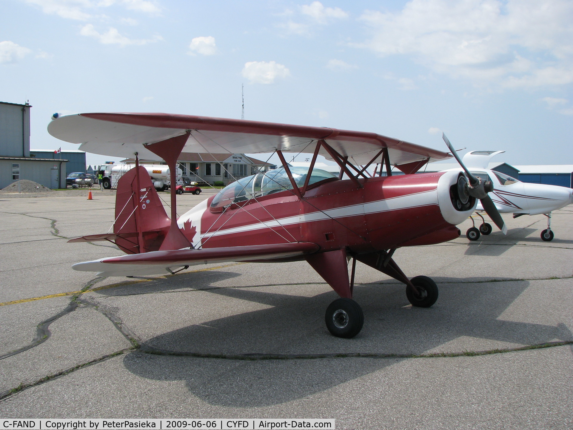 C-FAND, 1973 Stolp SA-300 Starduster Too C/N 587, @ Brantford Airport