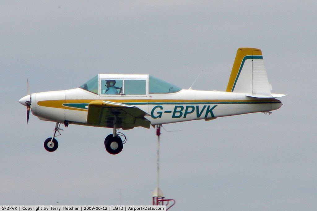 G-BPVK, 1971 Varga 2150A Kachina C/N VAC-85-77, Visitor to 2009 AeroExpo at Wycombe Air Park