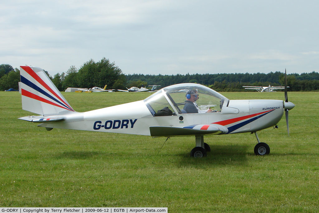 G-ODRY, 2005 Cosmik EV-97 TeamEurostar UK C/N 2316, Visitor to 2009 AeroExpo at Wycombe Air Park