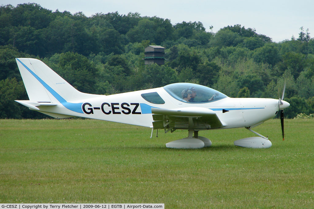 G-CESZ, 2007 CZAW SportCruiser C/N PFA 338-14652, Visitor to 2009 AeroExpo at Wycombe Air Park