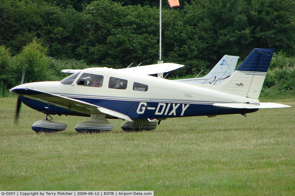 G-DIXY, 1998 Piper PA-28-181 Cherokee Archer III C/N 28-43195, Visitor to 2009 AeroExpo at Wycombe Air Park