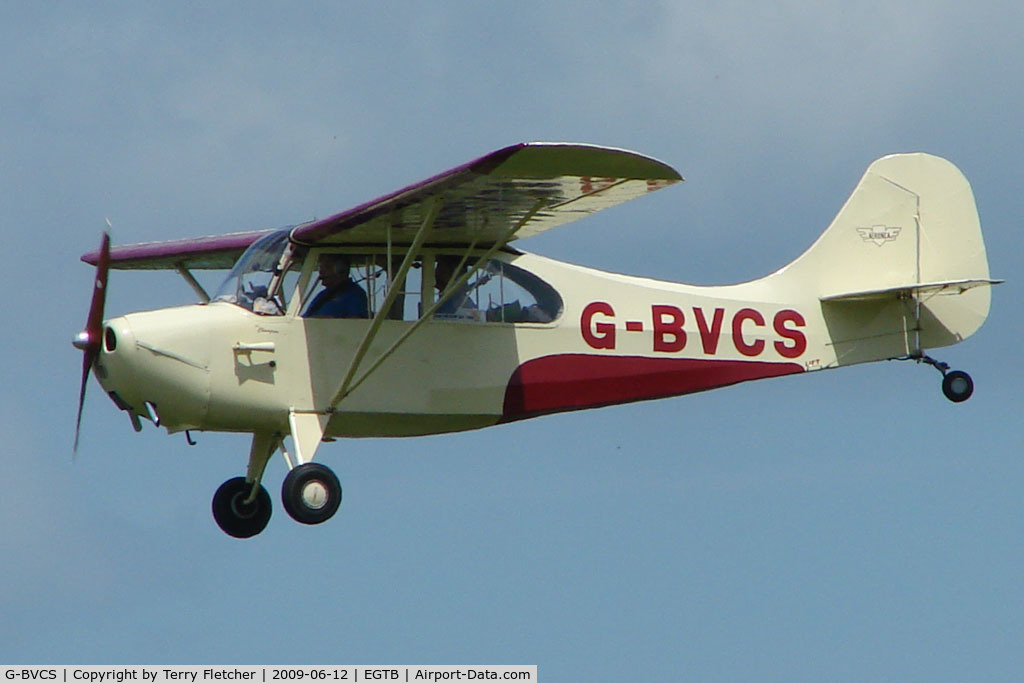 G-BVCS, 1946 Aeronca 7AC Champion C/N 7AC-1346, Visitor to 2009 AeroExpo at Wycombe Air Park