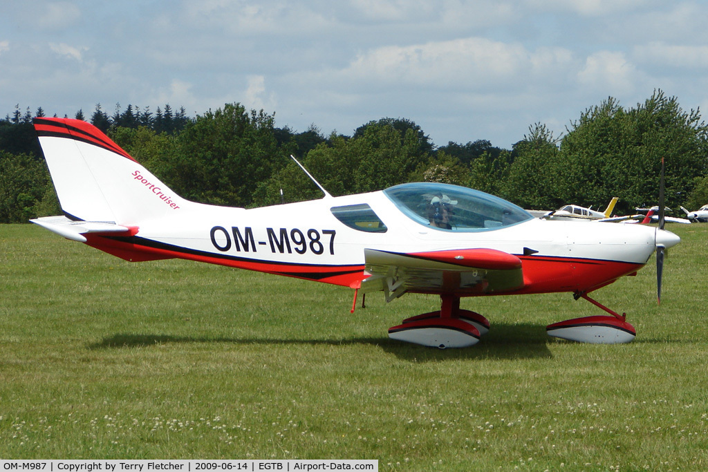 OM-M987, 2009 CZAW SportCruiser C/N 09SC275, Visitor to 2009 AeroExpo at Wycombe Air Park