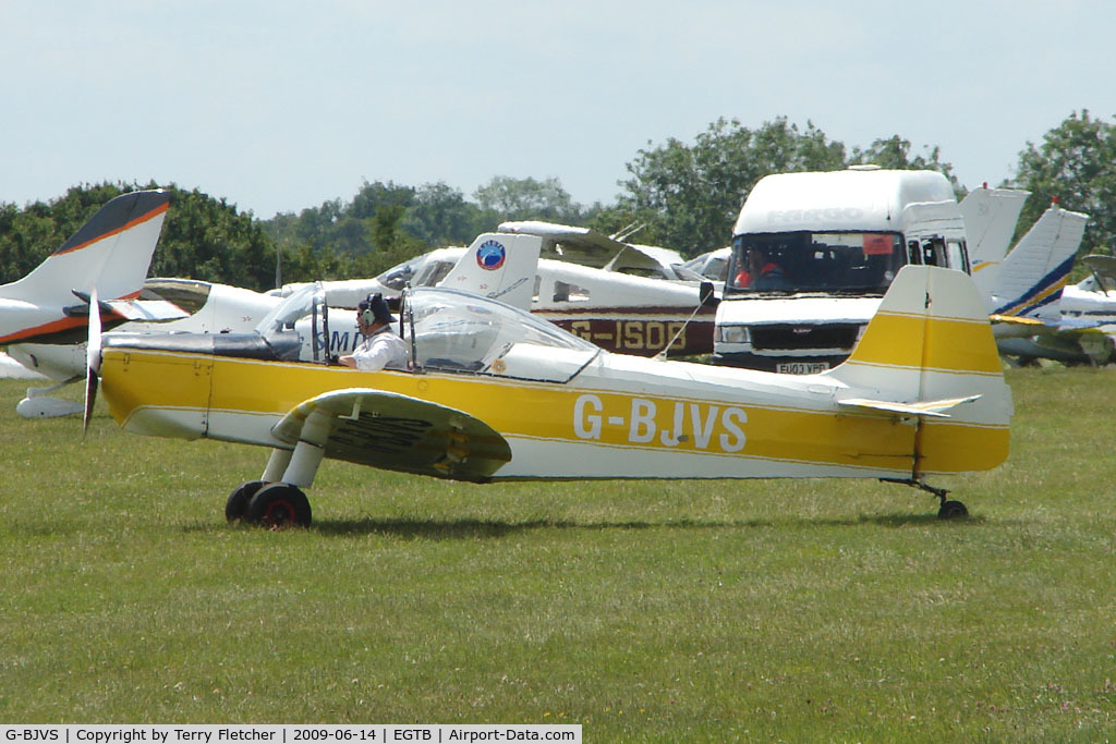 G-BJVS, 1962 Scintex CP-1310-C3 Super Emeraude C/N 903, Visitor to 2009 AeroExpo at Wycombe Air Park
