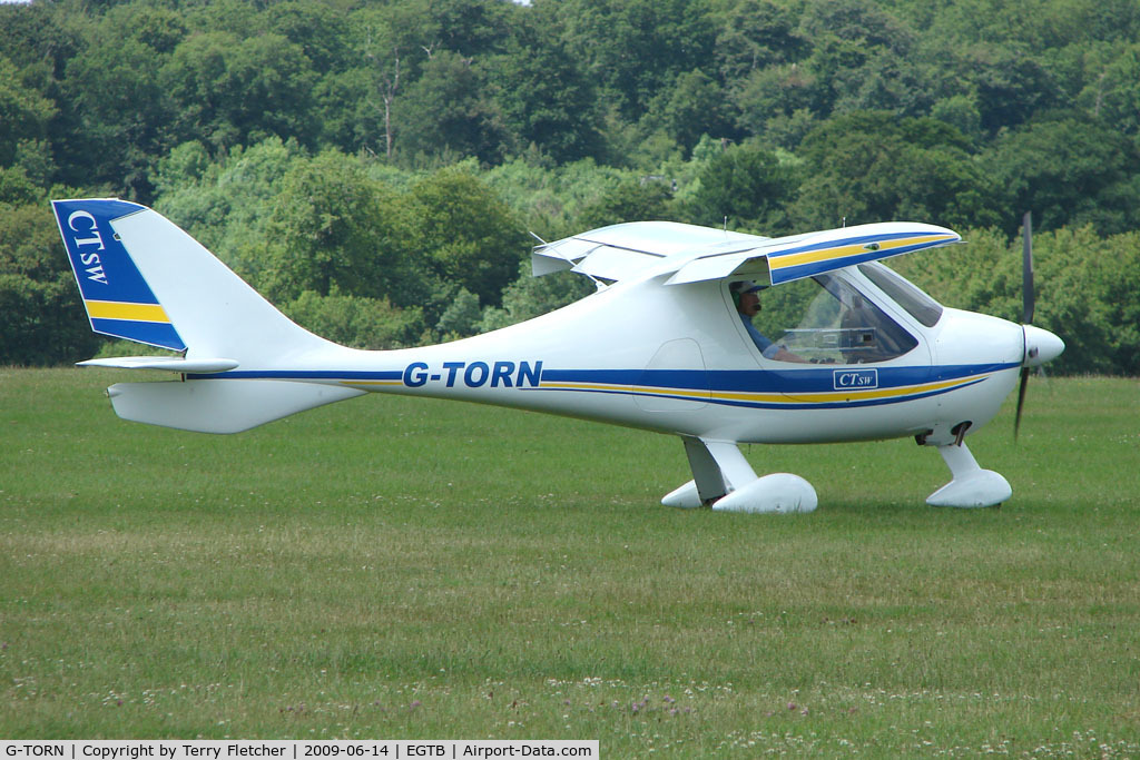 G-TORN, 2006 Flight Design CTSW C/N 8189, Visitor to 2009 AeroExpo at Wycombe Air Park