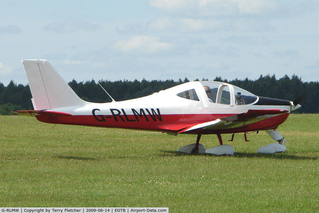 G-RLMW, 2006 Tecnam P-2002EA Sierra C/N PFA 333-14536, Visitor to 2009 AeroExpo at Wycombe Air Park