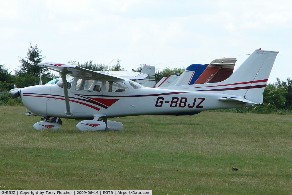 G-BBJZ, 1973 Reims F172M Skyhawk Skyhawk C/N 1035, Visitor to 2009 AeroExpo at Wycombe Air Park