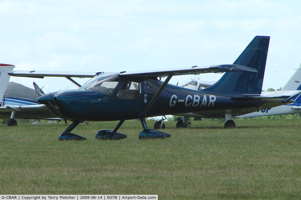 G-CBAR, 2003 Stoddard-Hamilton Glastar C/N PFA 295-13133, Visitor to 2009 AeroExpo at Wycombe Air Park