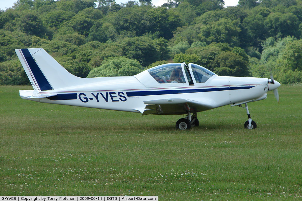 G-YVES, 2005 Alpi Aviation Pioneer 300 C/N PFA 330-14290, Visitor to 2009 AeroExpo at Wycombe Air Park