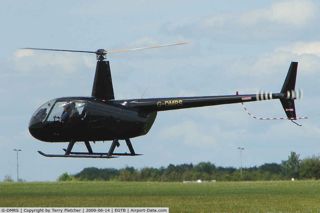 G-DMRS, 2004 Robinson R44 Raven II C/N 10513, Visitor to 2009 AeroExpo at Wycombe Air Park
