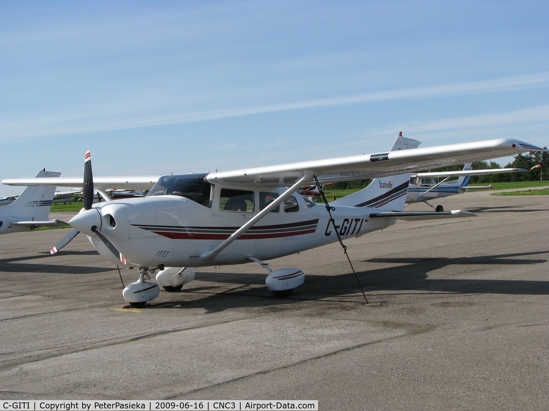 C-GITI, 2001 Cessna 206H Stationair C/N 20608155, @ Brampton Airport