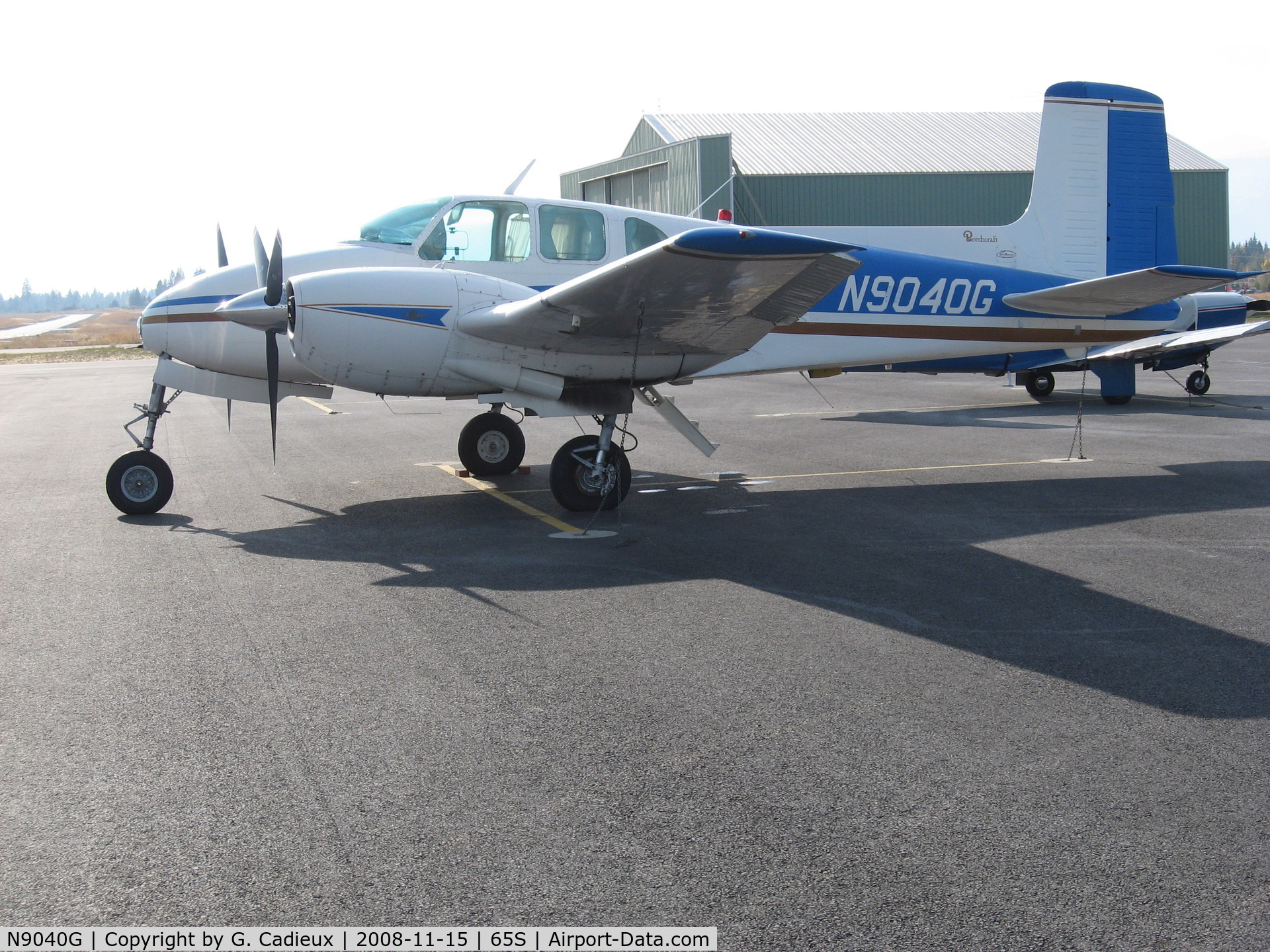 N9040G, 1956 Beech D50 Twin Bonanza C/N DH-112, About to be restored