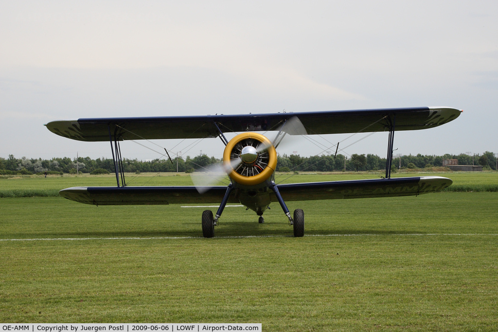 OE-AMM, 1943 Boeing E-75 (PT-13) Stearman C/N 75-5032, Boeing E 75