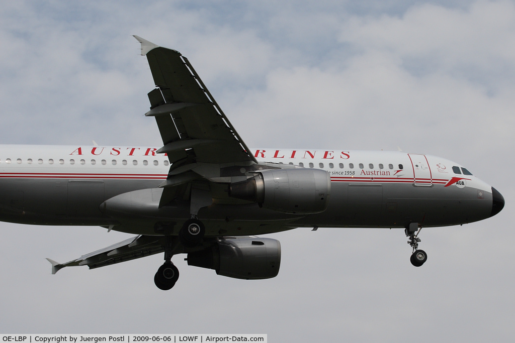 OE-LBP, 1998 Airbus A320-214 C/N 797, Airbus A320-214