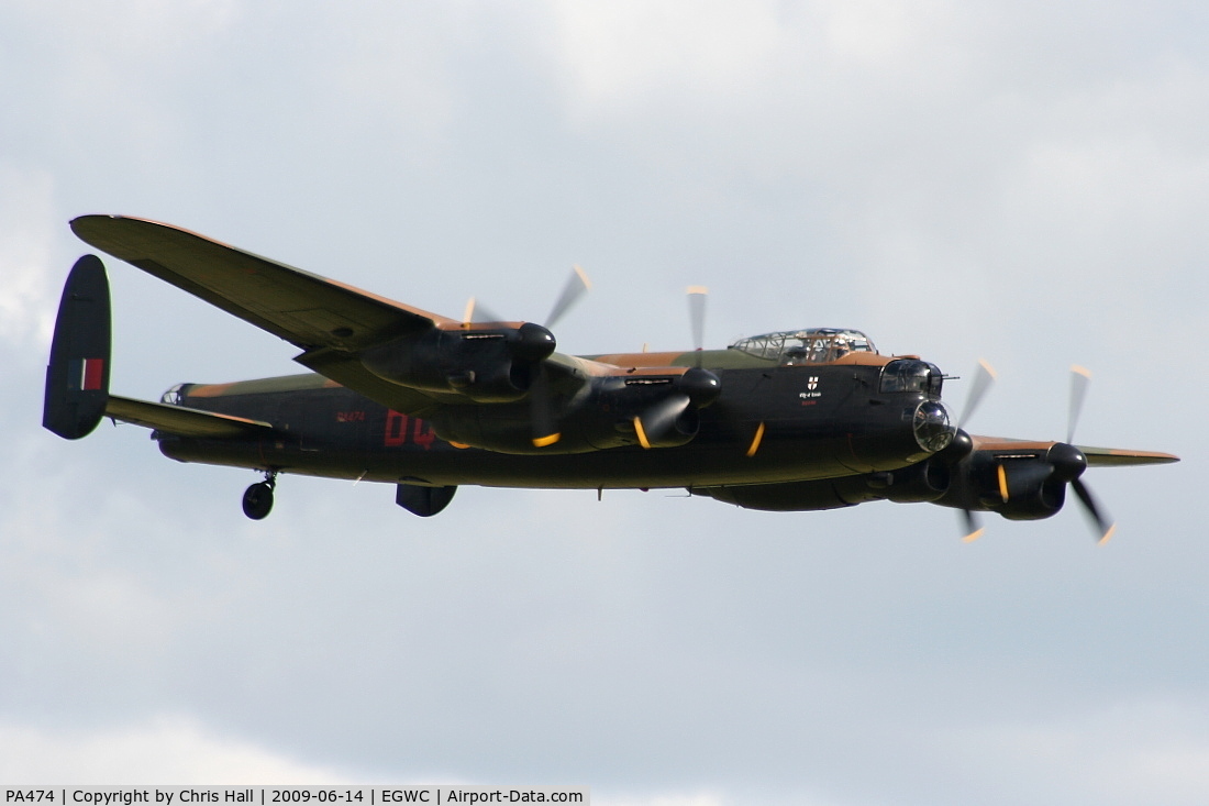 PA474, 1945 Avro 683 Lancaster B1 C/N VACH0052/D2973, Battle of Britain Memorial Flight at the Cosford Air Show