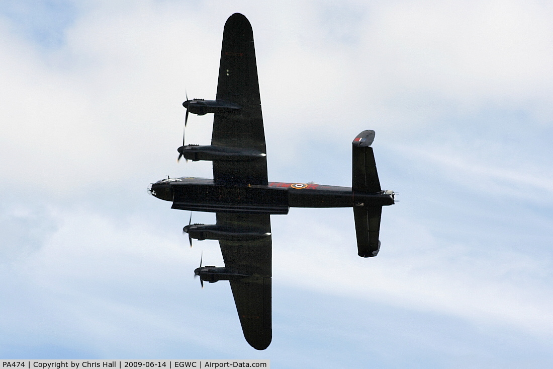 PA474, 1945 Avro 683 Lancaster B1 C/N VACH0052/D2973, Battle of Britain Memorial Flight at the Cosford Air Show