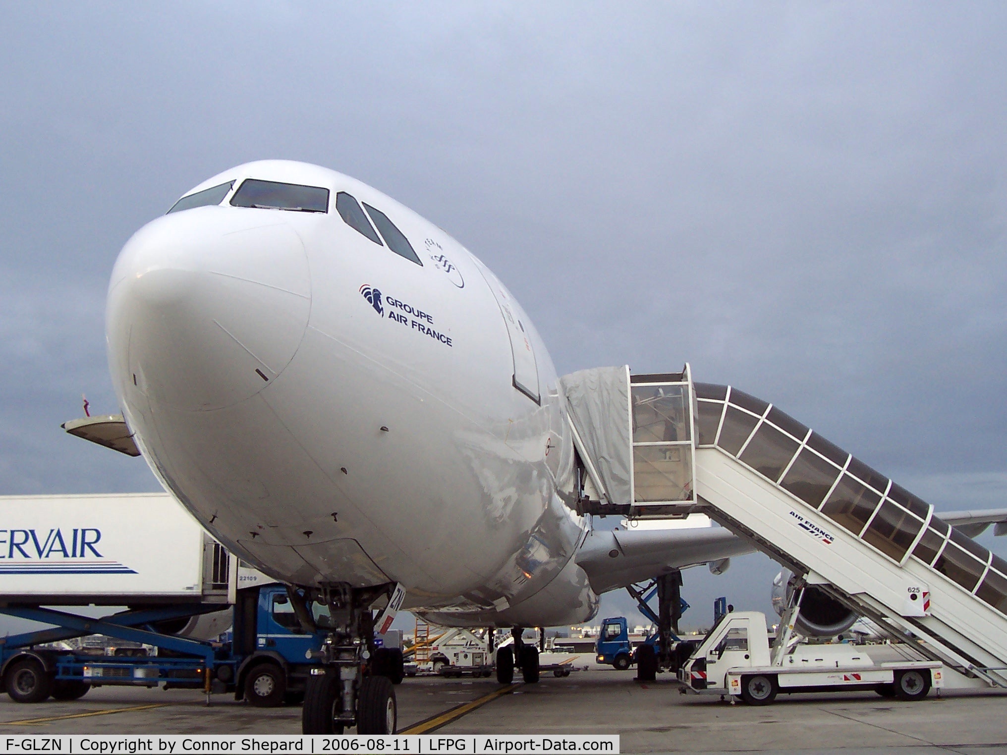 F-GLZN, 1998 Airbus A340-313X C/N 245, Air France Airbus A340 at the Paris Airport