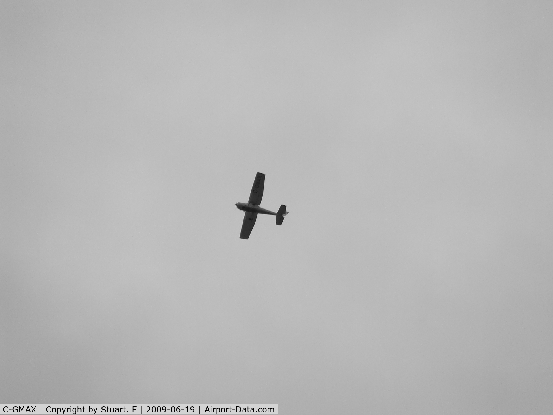 C-GMAX, 1980 Cessna A152 Aerobat C/N A1520888, C-GMAX in flight.