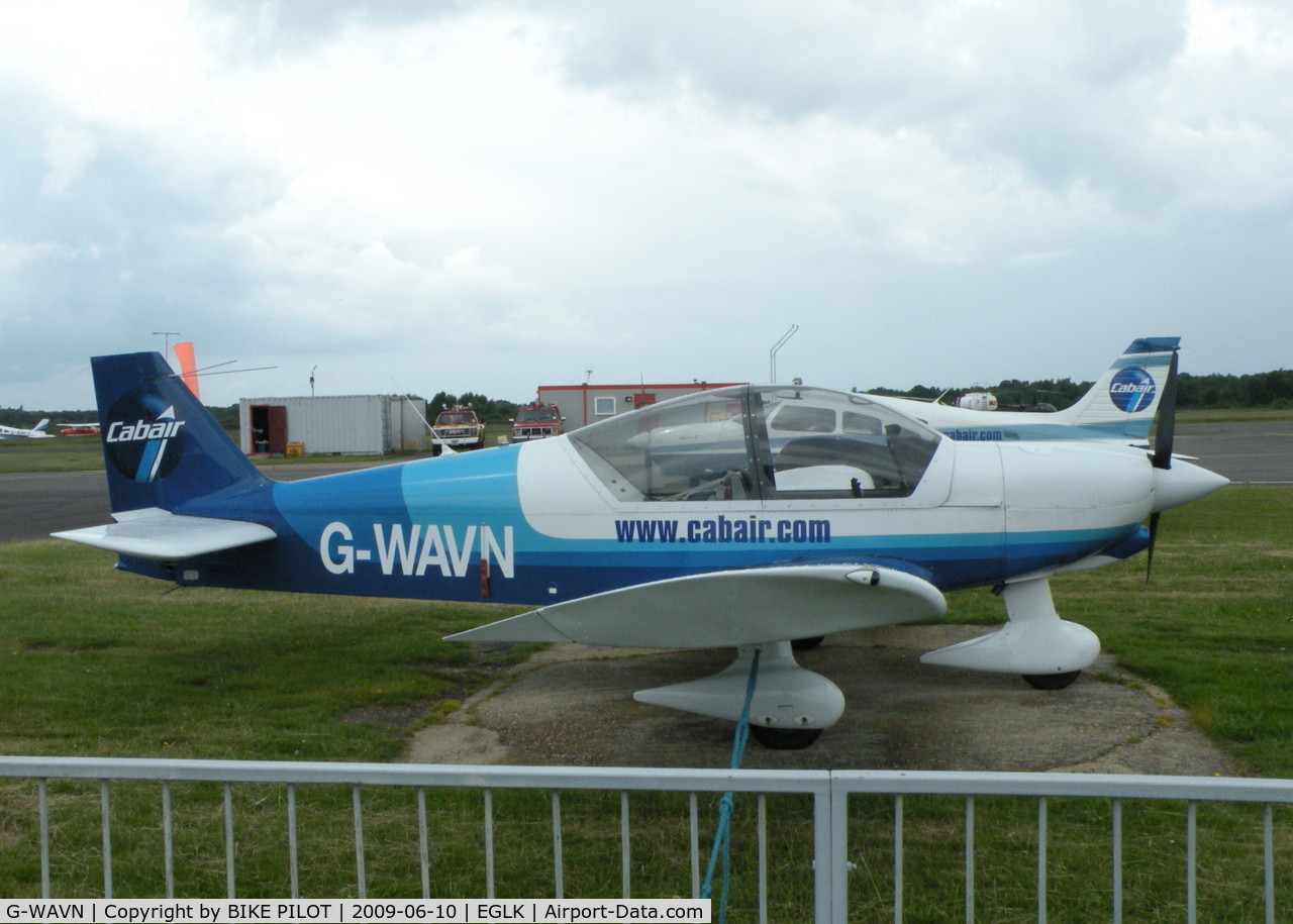 G-WAVN, 2000 Robin HR-200-120B C/N 344, PREVIOUSLY WITH WELLESBOURNE AVIATION TITLES NOW SPORTING CABAIR TITLES