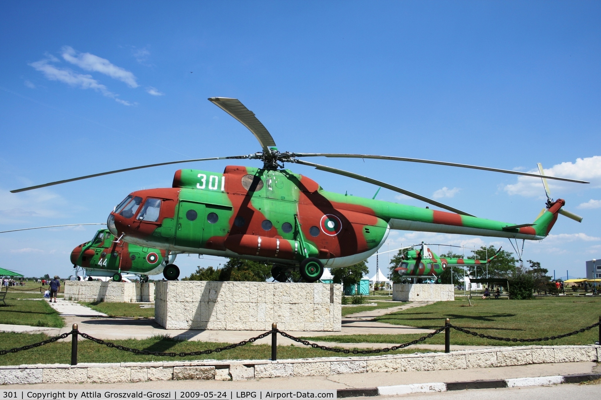 301, 1969 Mil Mi-8T Hip C/N 10301, BIAF 09 Bulgaria Plovdiv (Krumovo) LBPG Graf Ignatievo Military Air Base