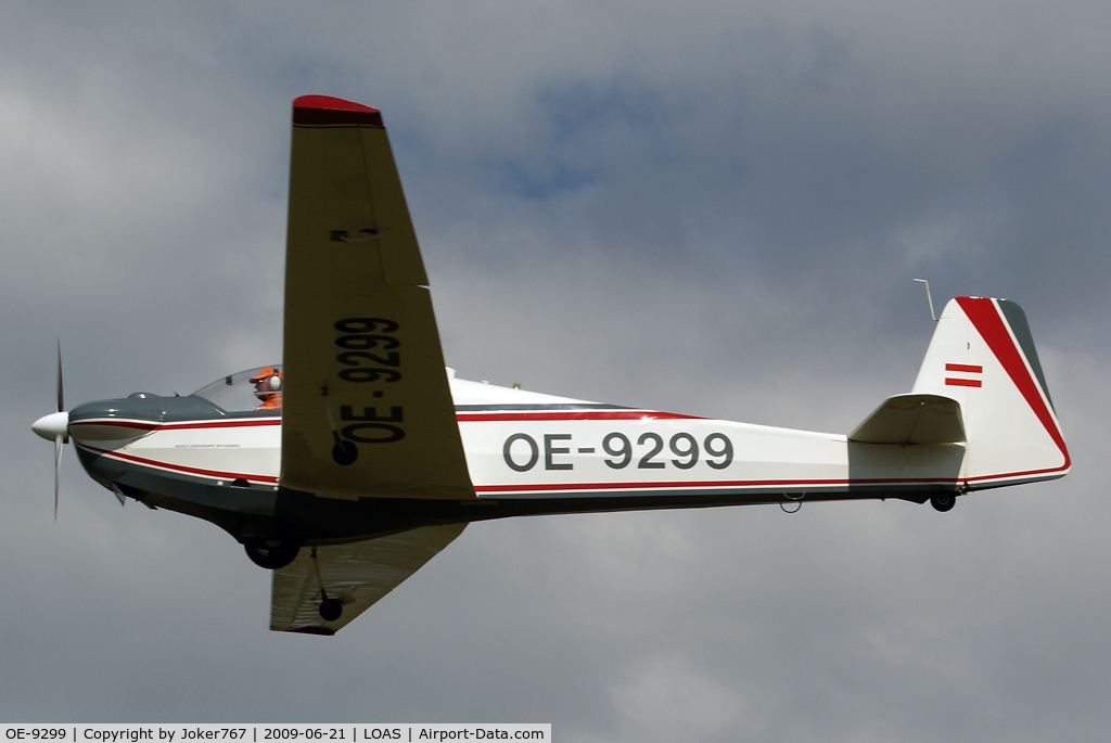 OE-9299, Scheibe SF-25A Motor Falke C/N 5708, Segelfliegergruppe Spitzerberg Scheibe SF-28A Tandem Falke