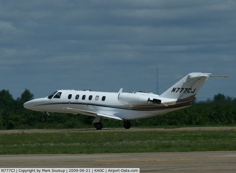 N777CJ, 2003 Cessna 525A CitationJet CJ2 C/N 525A0182, N777CJ @ KAGC