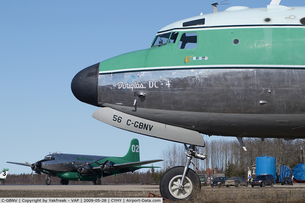 C-GBNV, 1946 Douglas C-54G-DC Skymaster Skymaster C/N 35988, Buffalo Airways DC4