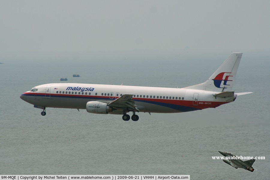 9M-MQE, Boeing 737-4H6 C/N 26462, Malaysia Airlines