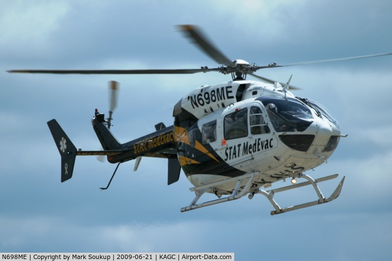 N698ME, 2005 Eurocopter-Kawasaki EC-145 (BK-117C-2) C/N 9069, N698ME @ KAGC