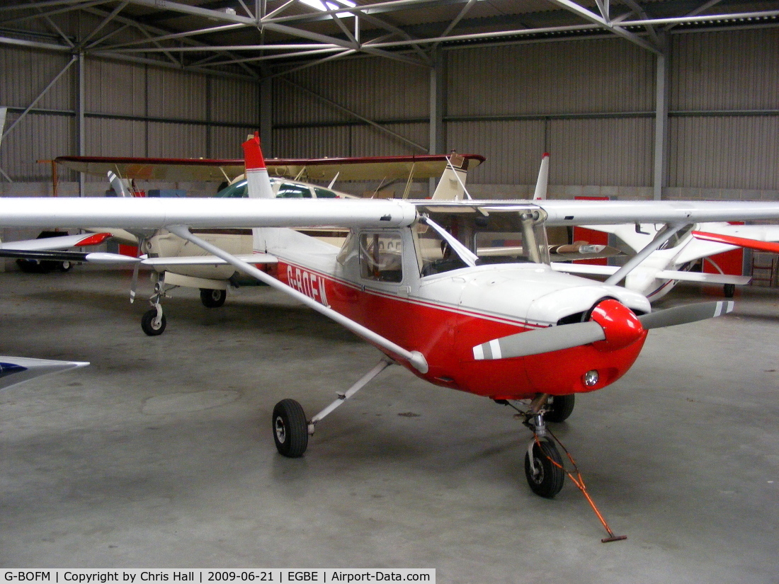 G-BOFM, 1981 Cessna 152 C/N 152-84730, GEM Rewinds Ltd, Previous ID: N6445M