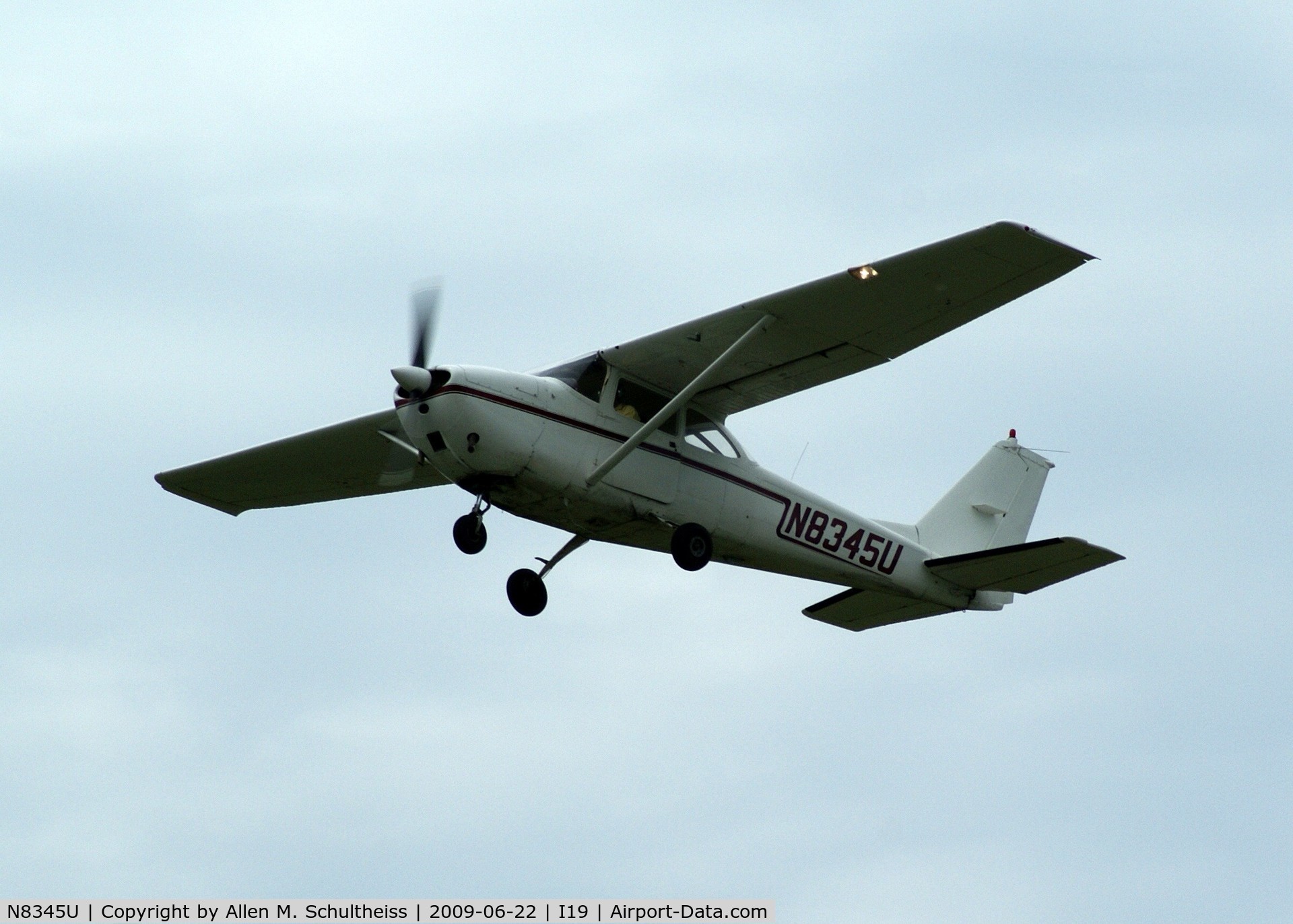 N8345U, 1964 Cessna 172F C/N 17252245, 1964 C172