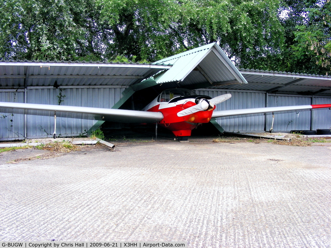 G-BUGW, 1979 Slingsby T-61F Venture T2 C/N 1962, at Hinton in the Hedges.