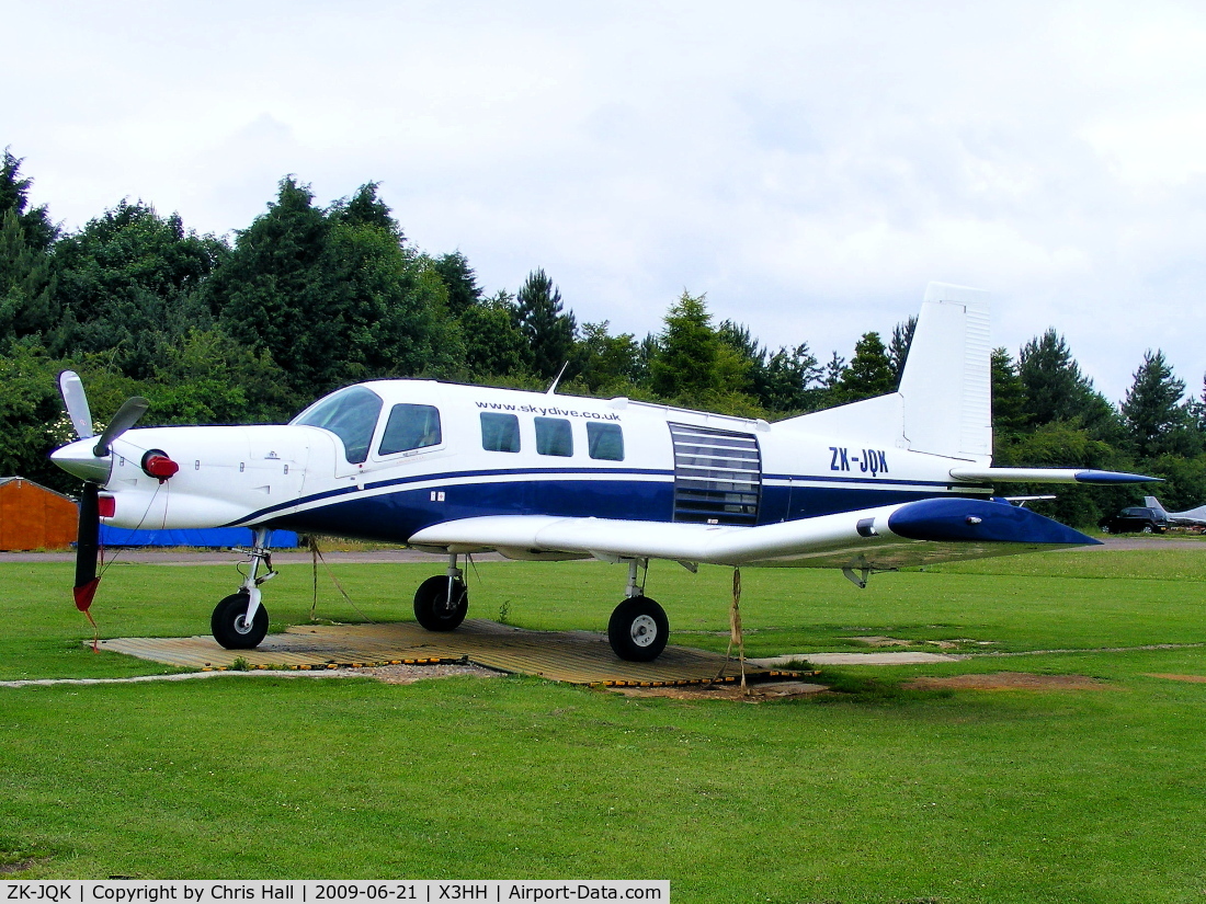 ZK-JQK, Pacific Aerospace 750XL C/N 118, Hinton Skydiving Centre