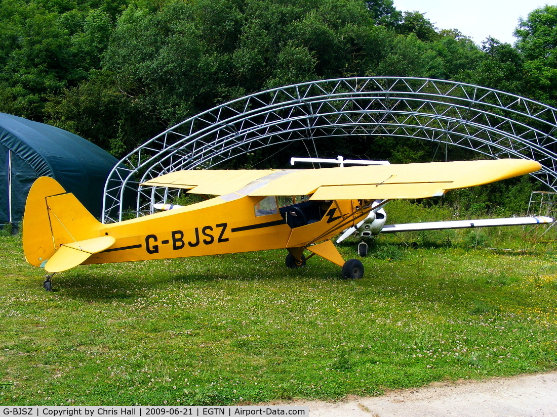 G-BJSZ, 1944 Piper L-4H Grasshopper (J3C-65D) C/N 11874, Enstone Airfield Previous ID: D-EHID