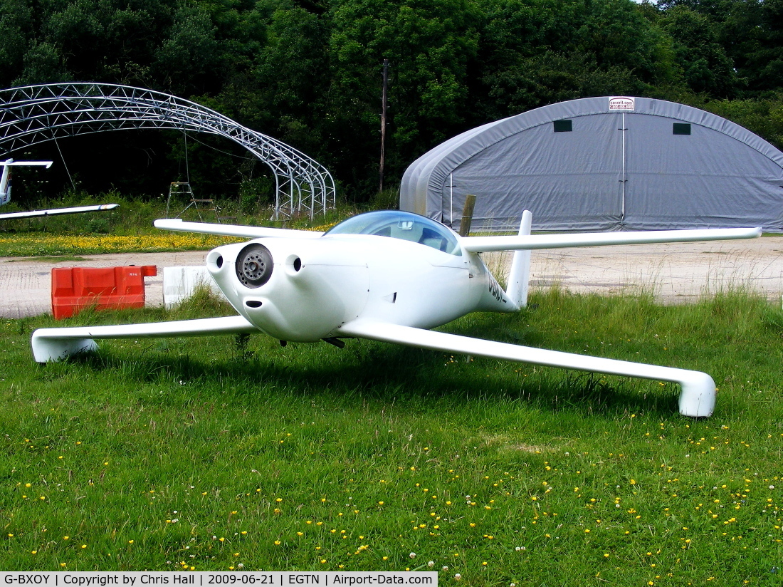 G-BXOY, 2000 QAC Quickie Q235 C/N PFA 094A-12183, at Enstone Airfield