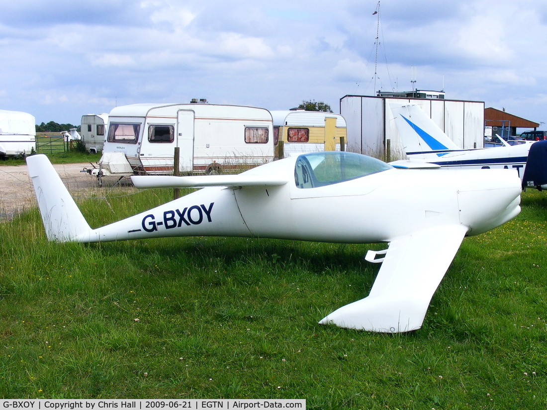 G-BXOY, 2000 QAC Quickie Q235 C/N PFA 094A-12183, at Enstone Airfield