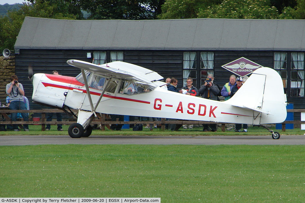G-ASDK, 1962 Beagle A-61 Terrier 2 C/N B.702, Beagle A.61 at North Weald on 2009 Air Britain Fly-in Day 1