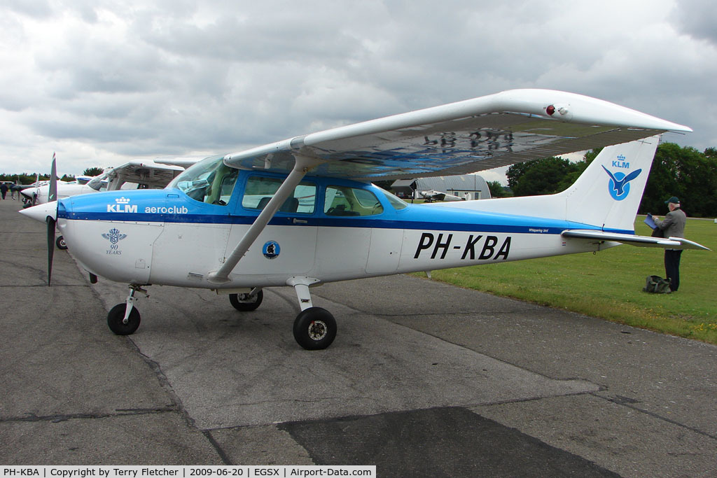 PH-KBA, 1982 Cessna 172P C/N 17275109, Dutch Cessna 172P at North Weald on 2009 Air Britain Fly-in Day 1
