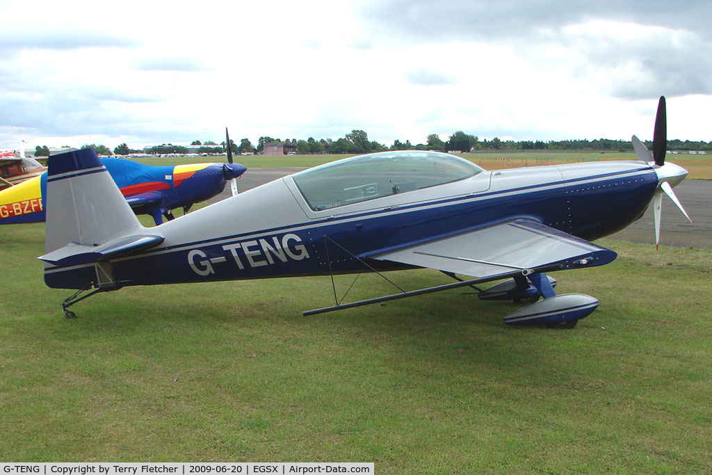 G-TENG, 2003 Extra EA-300L C/N 172, Extra 300L at North Weald on 2009 Air Britain Fly-in Day 1