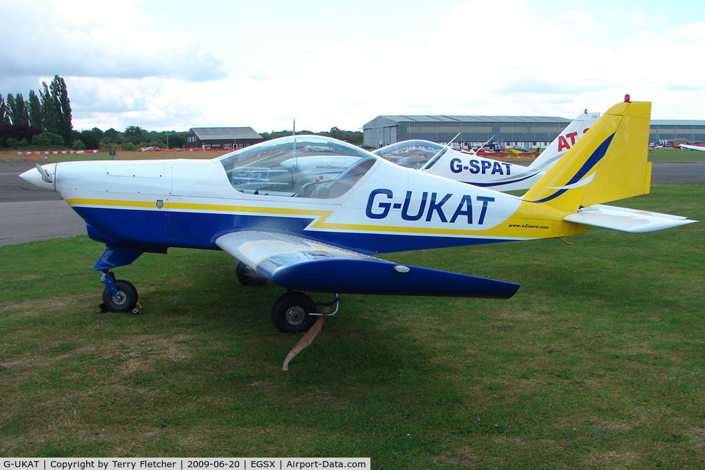 G-UKAT, 2005 Aero AT-3 C/N PFA 327-14107, Aero AT-3 at North Weald on 2009 Air Britain Fly-in Day 1
