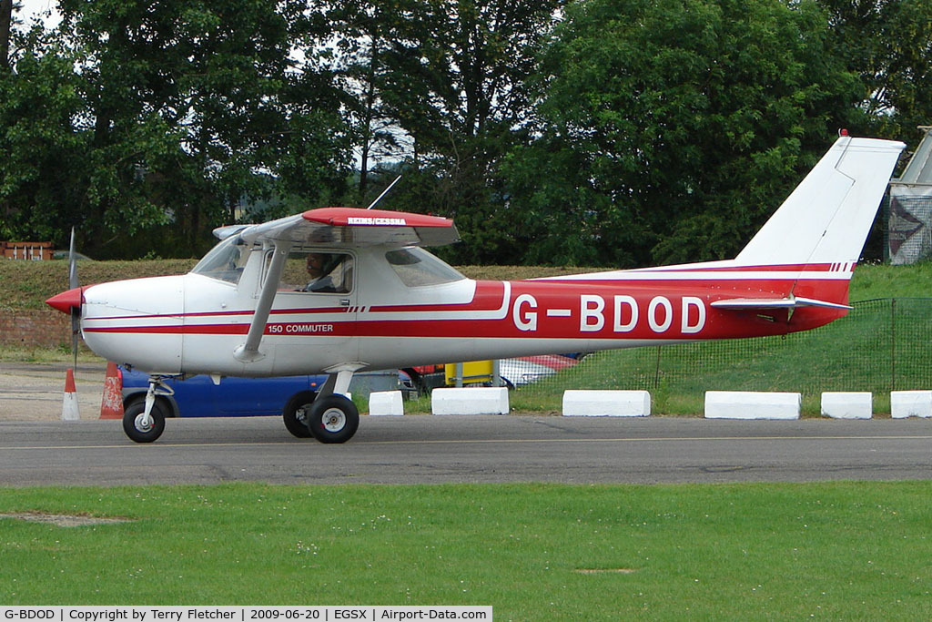 G-BDOD, 1975 Reims F150M C/N 1266, Cessna 150M at North Weald on 2009 Air Britain Fly-in Day 1