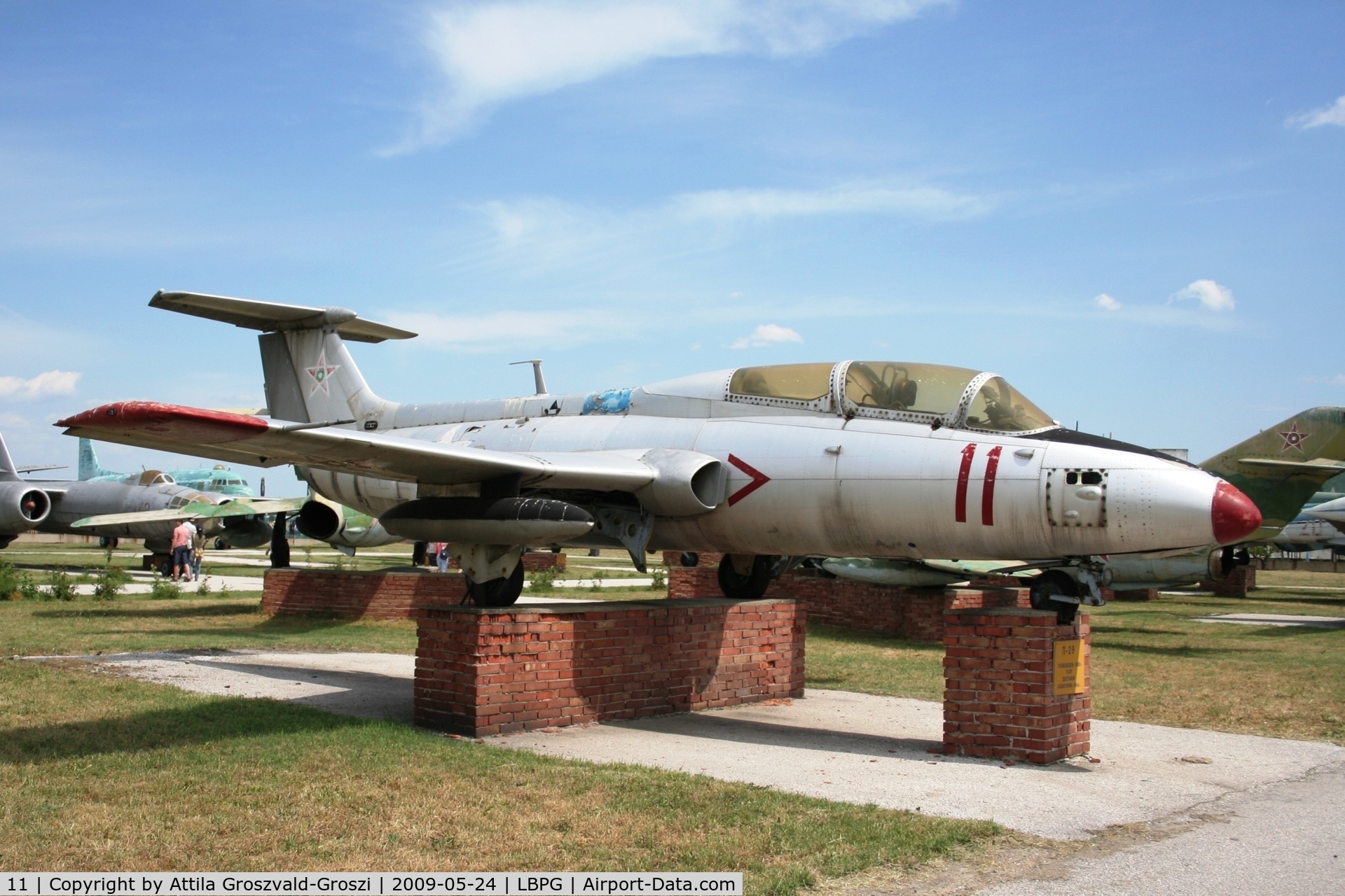 11, 1964 Aero L-29 Delfin C/N 491028, Bulgarian Museum of Aviation, Plovdiv-Krumovo (LBPG).