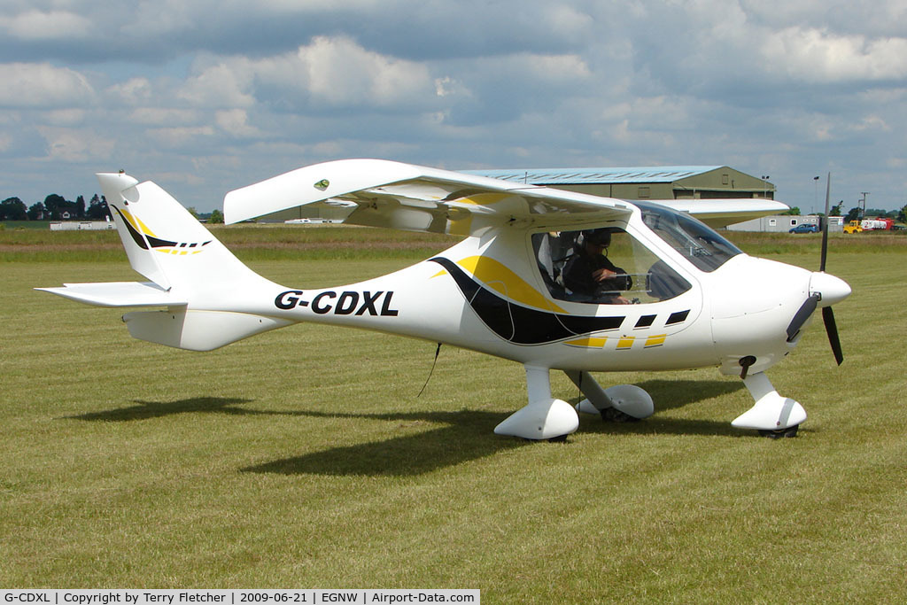G-CDXL, 2006 Flight Design CTSW C/N 8191, CTSW at Wickenby on 2009 Wings and Wheel Show