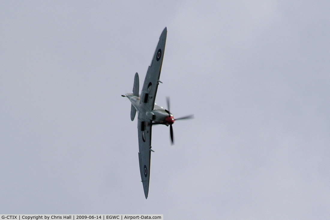G-CTIX, 1944 Supermarine 509 Spitfire TR.IX (HF.IXe) C/N Not found G-CTIX, Cosford Airshow 2009