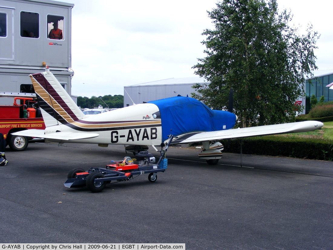 G-AYAB, 1970 Piper PA-28-180 Cherokee C/N 28-5804, privately owned