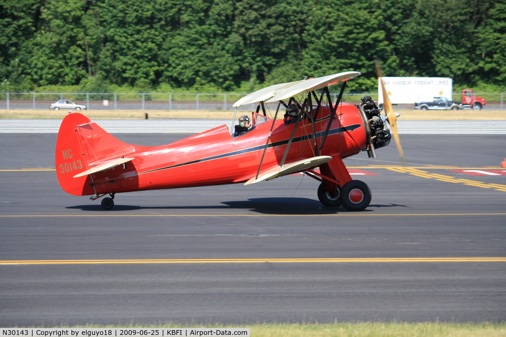 N30143, 1941 Waco UPF-7 C/N 5540, FOR A 45 MINUTES FLIGHT