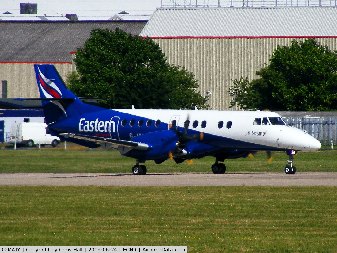 G-MAJY, 1997 British Aerospace Jetstream 41 C/N 41099, Eastern Airways