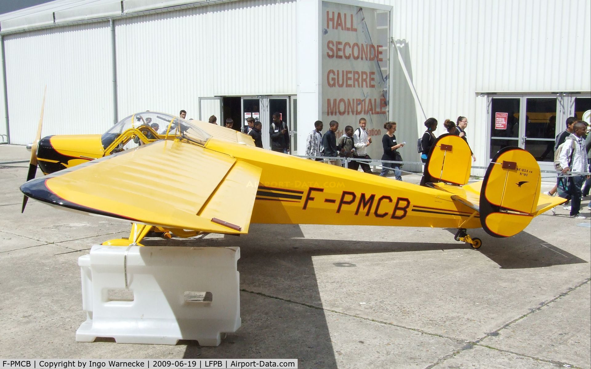 F-PMCB, Nord NC-854CM Norvigie C/N 01, SNCAC NC.854 at the Musée de l'Air during Aerosalon 2009, Paris